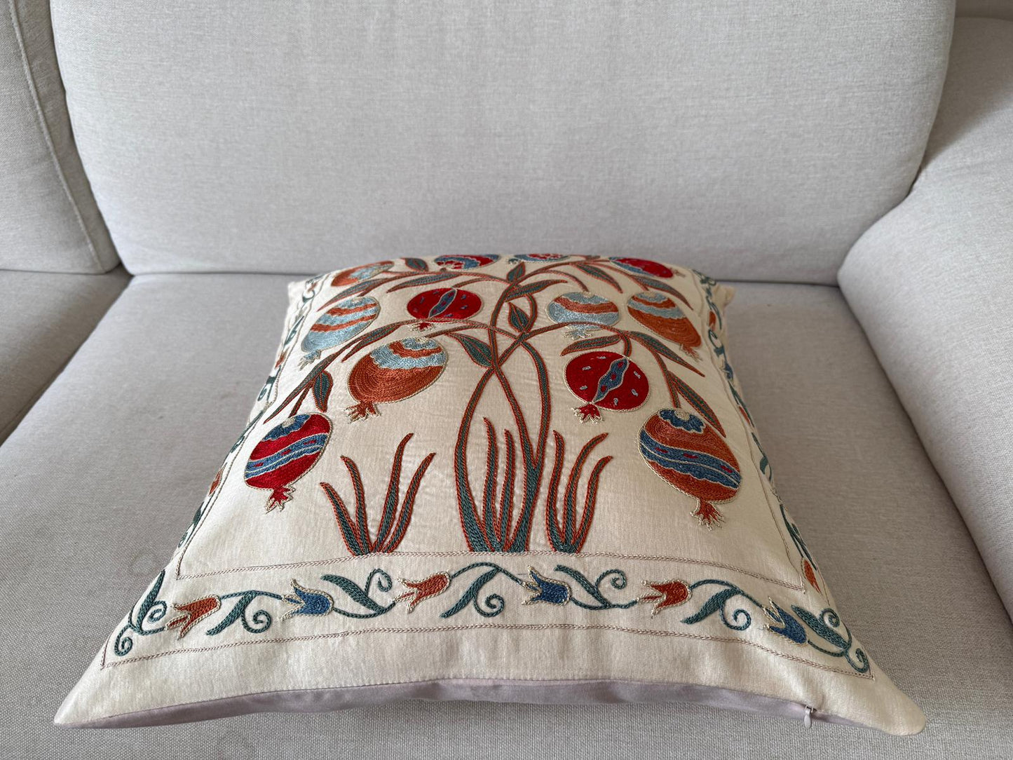Suzani Pure Silk cushion