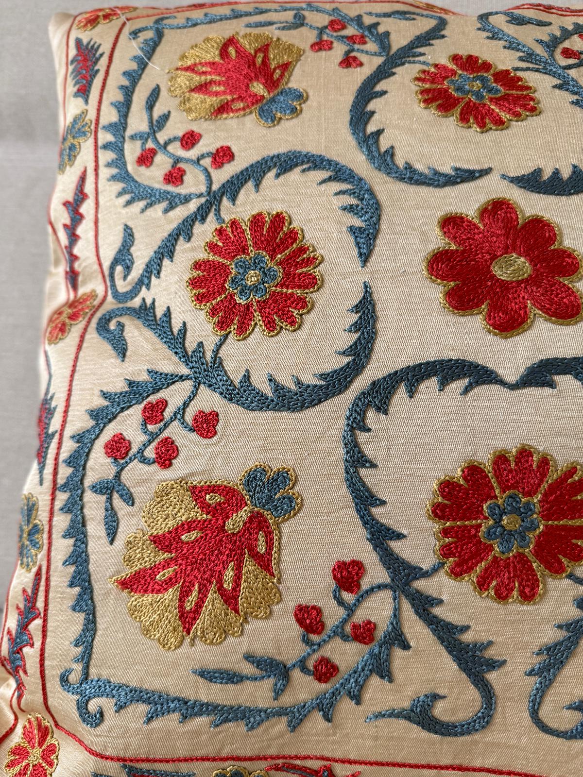 Suzani Pure Silk cushion