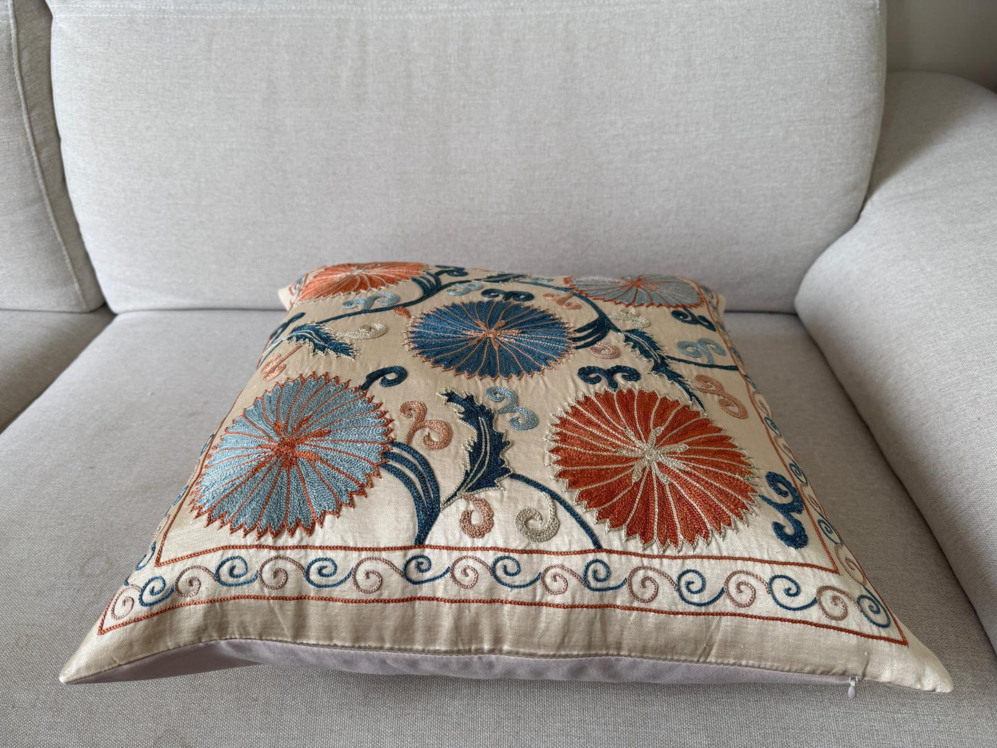 Suzani Pure Silk cushion