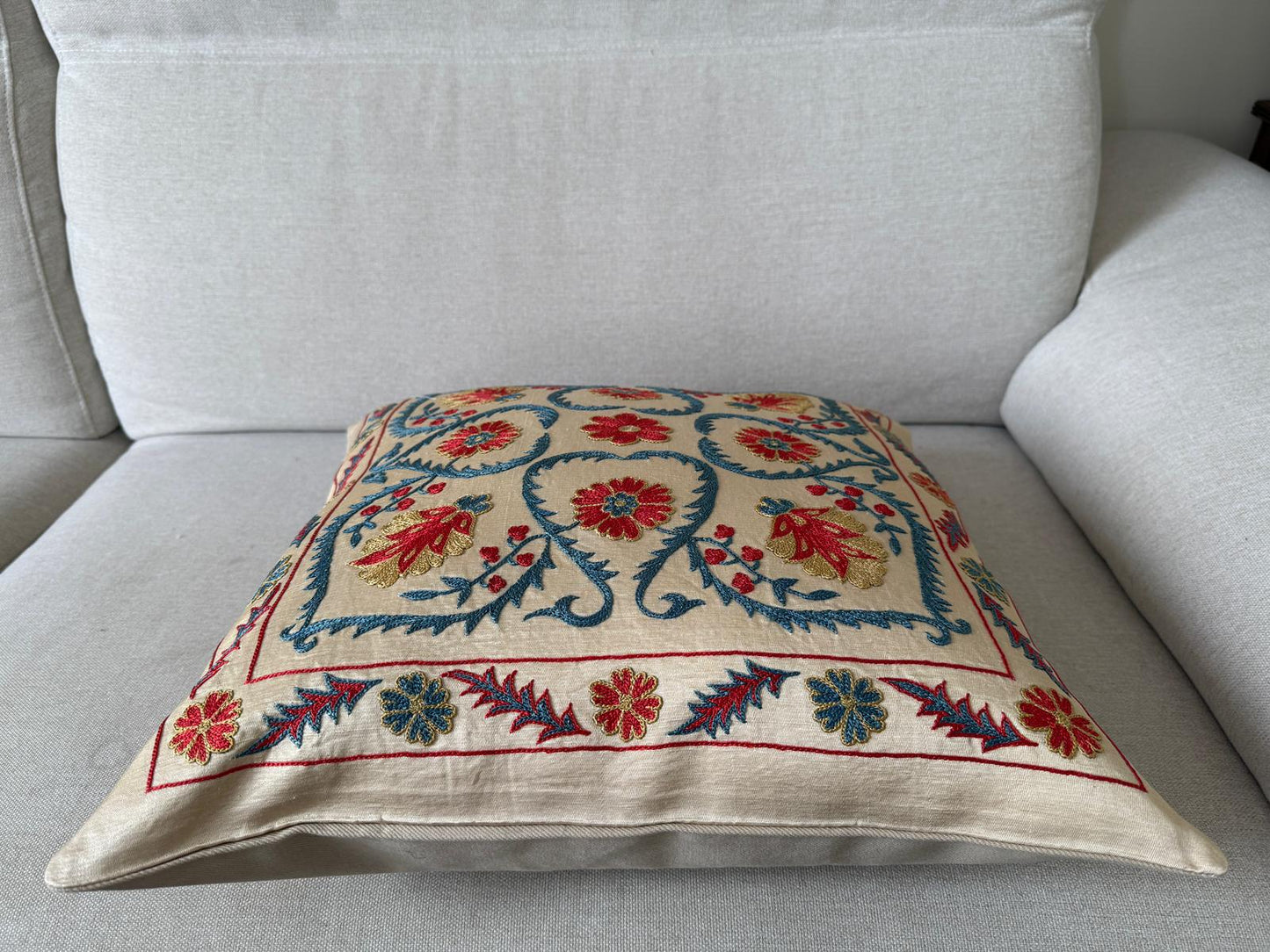 Suzani Pure Silk cushion