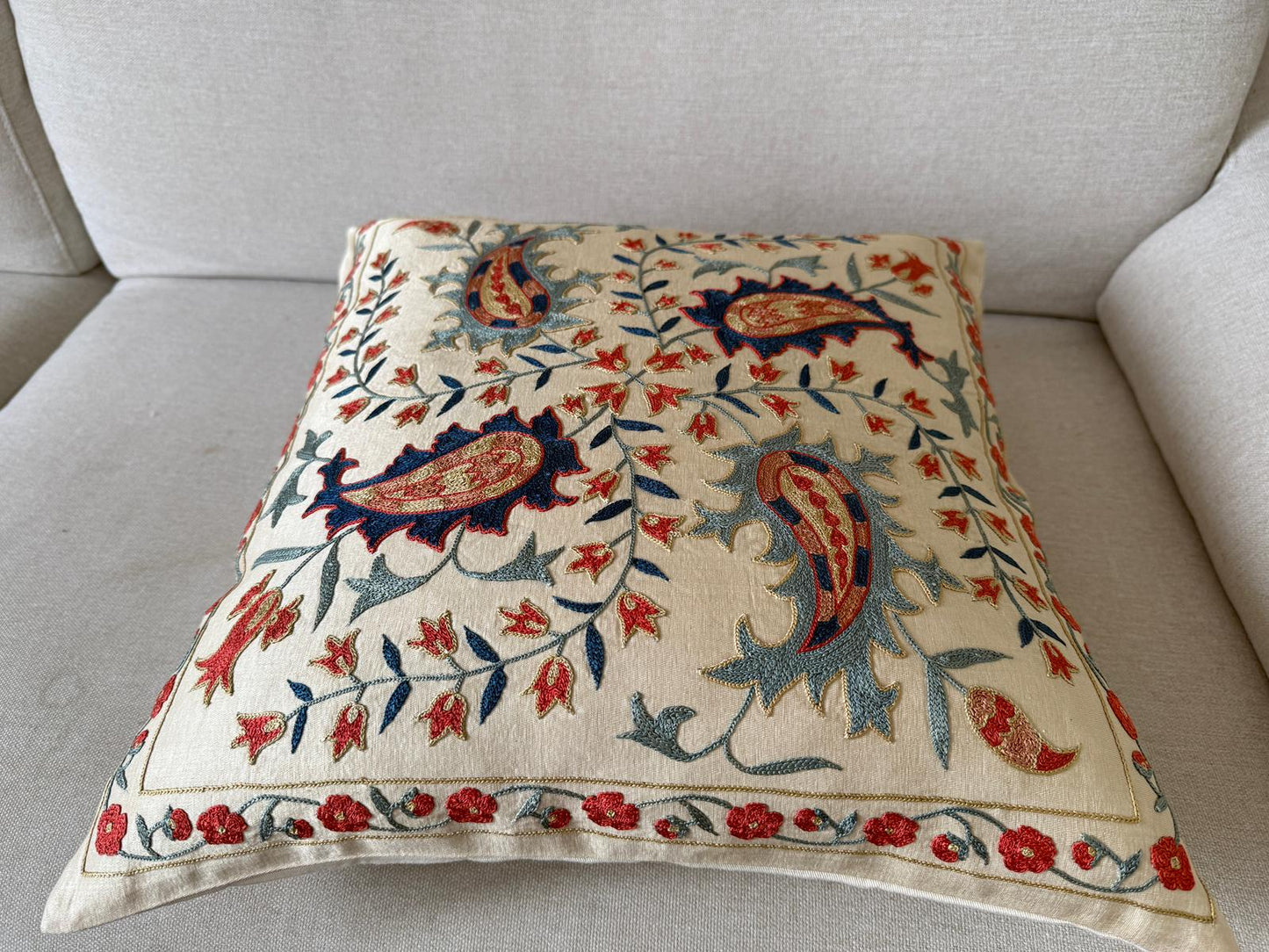 Suzani Pure Silk cushion