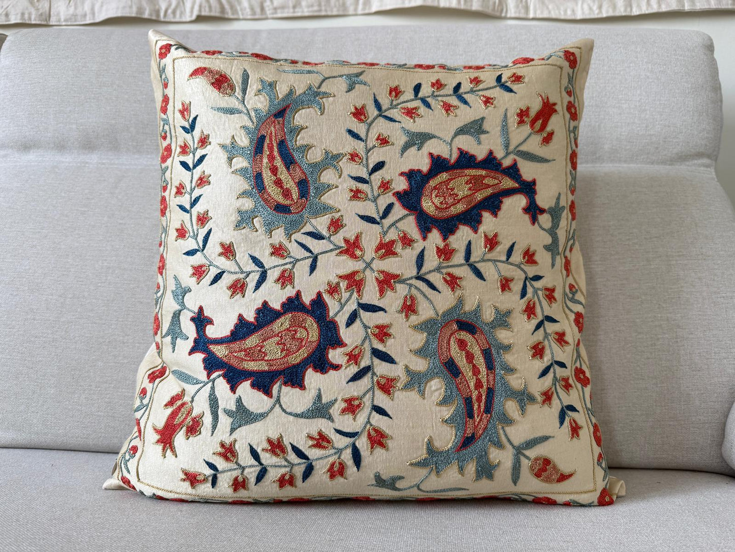 Suzani Pure Silk cushion