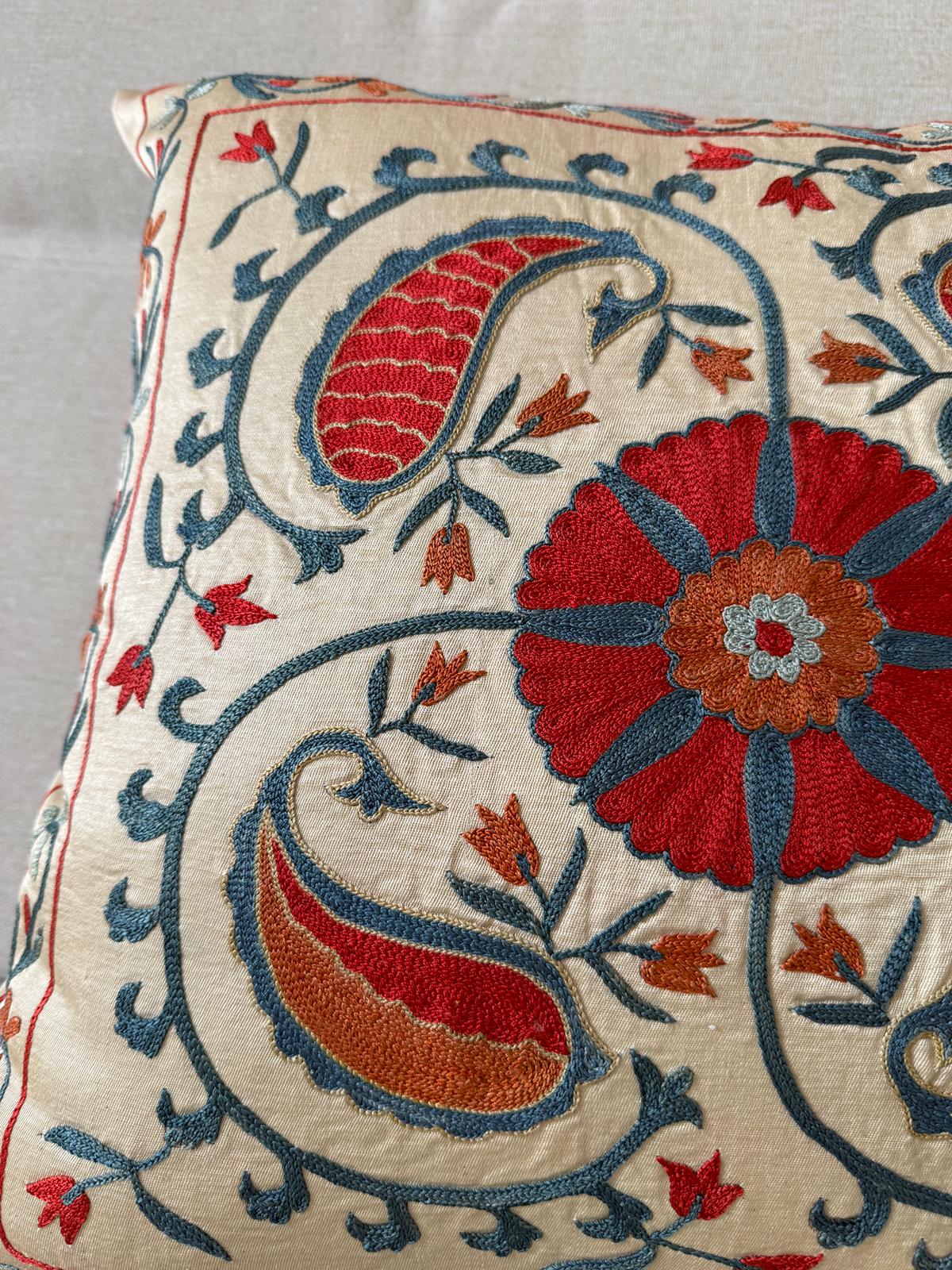 Suzani Pure Silk cushion