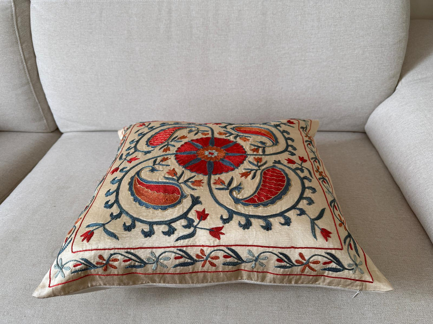 Suzani Pure Silk cushion