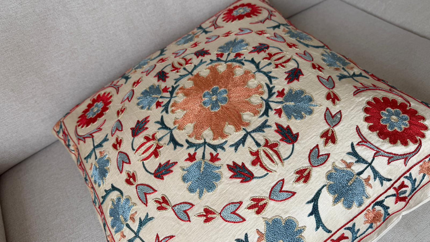 Suzani Pure Silk cushion