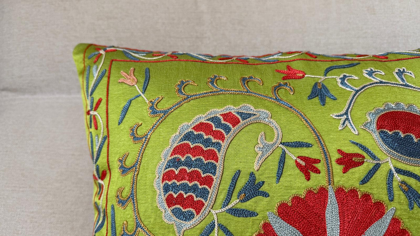 Suzani Pure Silk cushion