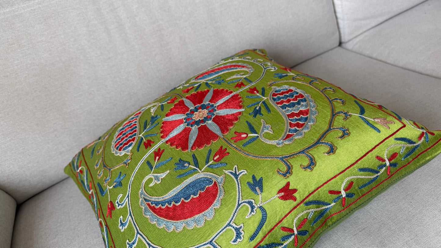 Suzani Pure Silk cushion