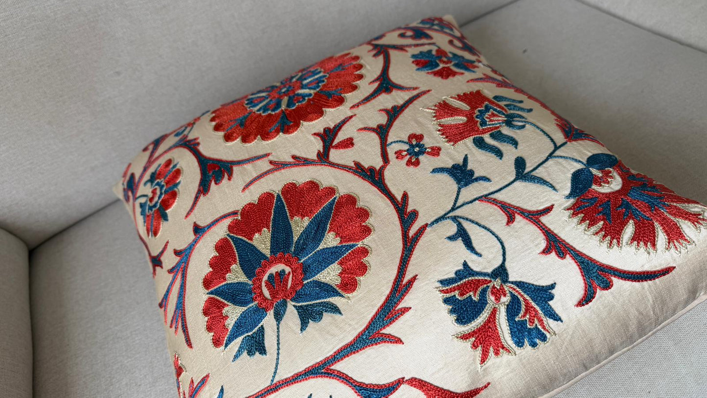 Suzani Pure Silk cushion
