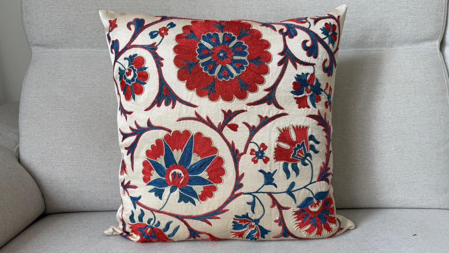 Suzani Pure Silk cushion