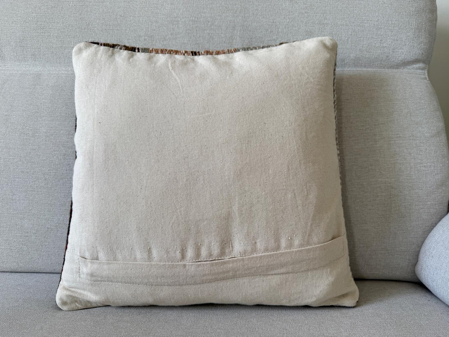Hand woven Kilim cushion cover (40x40cm)
