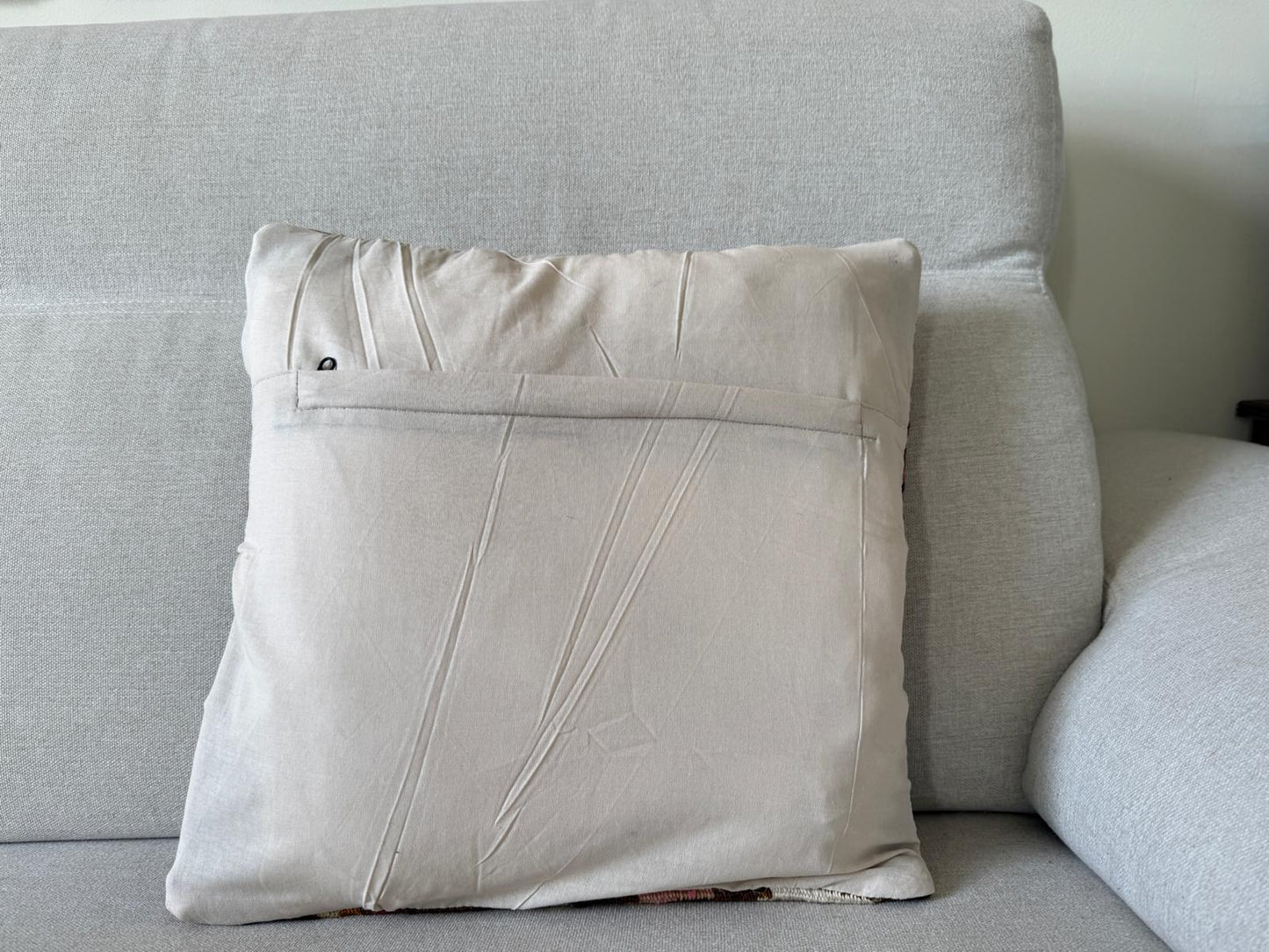 Hand woven Kilim cushion cover (40x40cm)