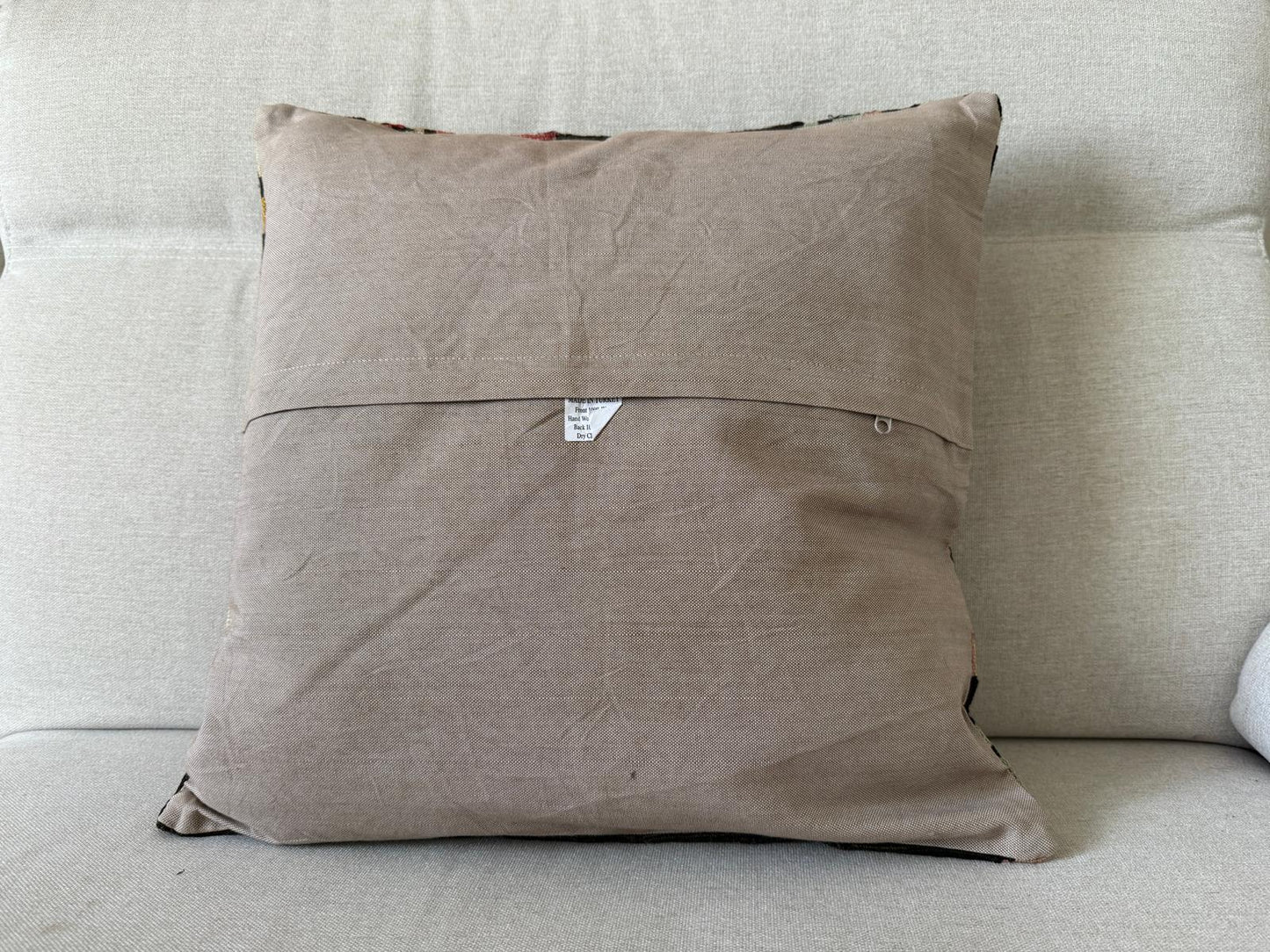 Hand woven Kilim cushion cover (50x50cm)
