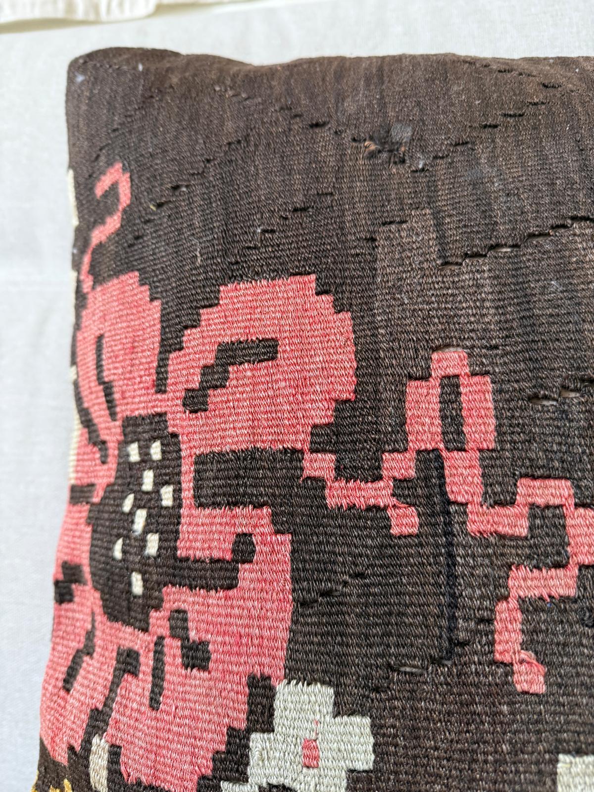 Hand woven Kilim cushion cover (50x50cm)