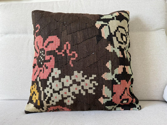 Hand woven Kilim cushion cover (50x50cm)