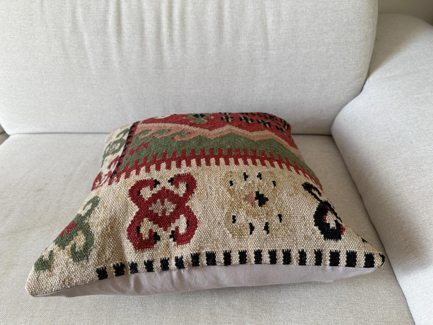 Hand woven Kilim cushion cover (50x50cm)