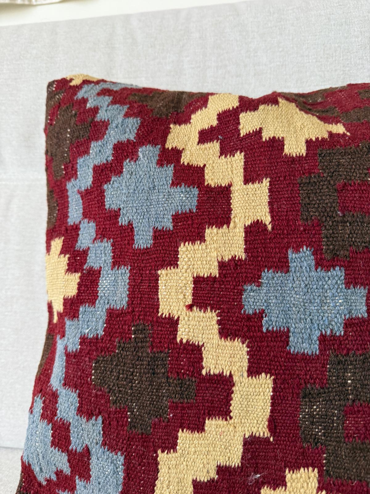 Hand woven Kilim cushion cover (50x50cm)