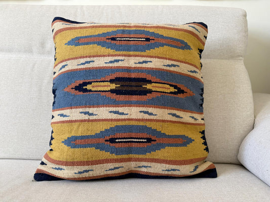 Hand woven Kilim cushion cover (50x50cm)