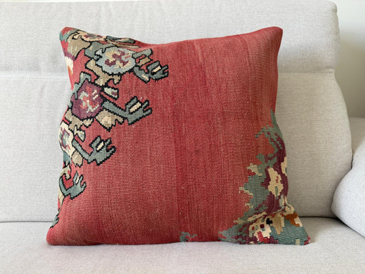Hand woven Kilim cushion cover (50x50cm)