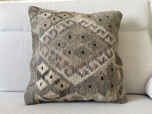 Hand woven Kilim cushion cover (50x50cm)