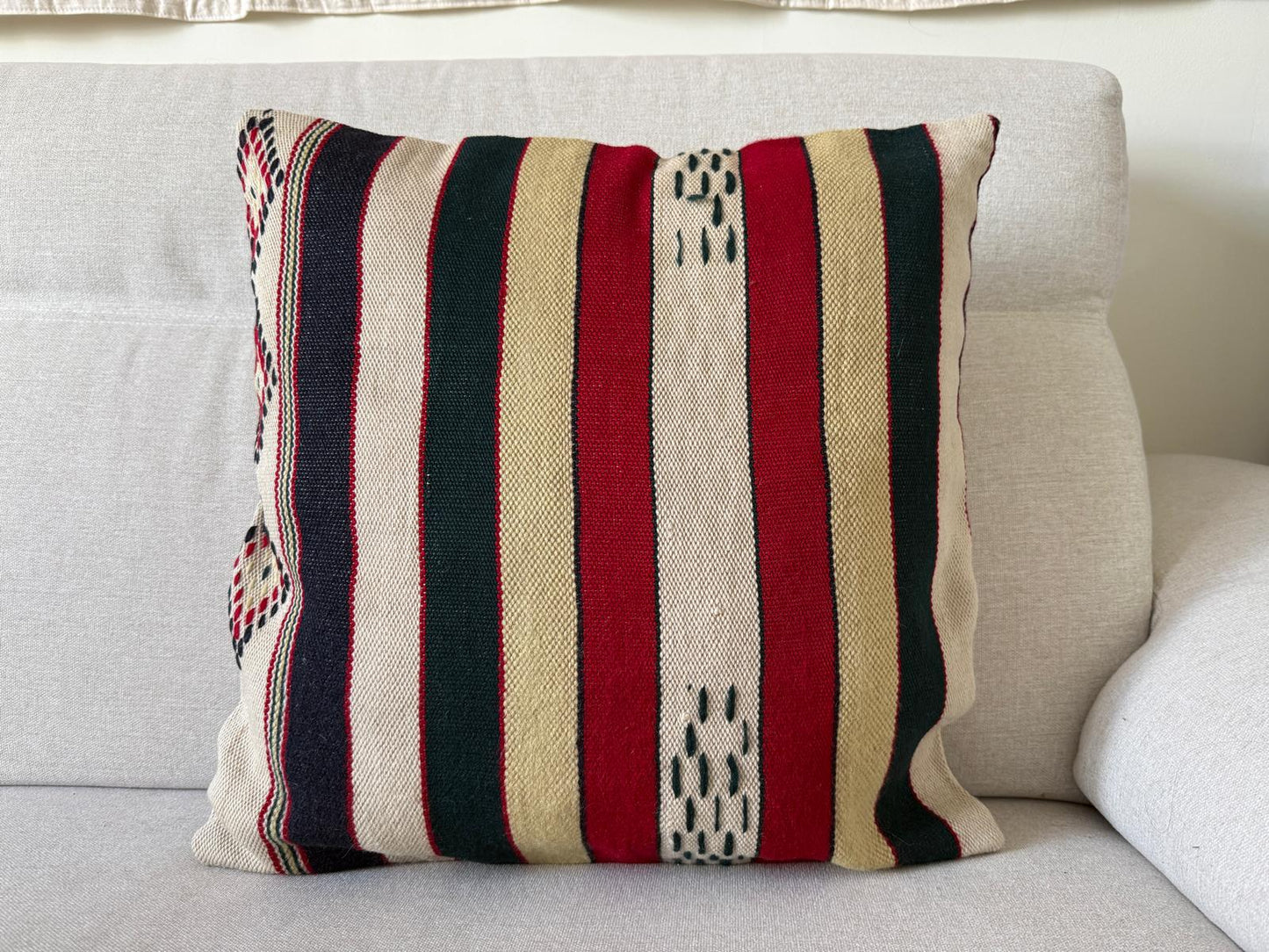 Hand woven Kilim cushion cover (50x50cm)