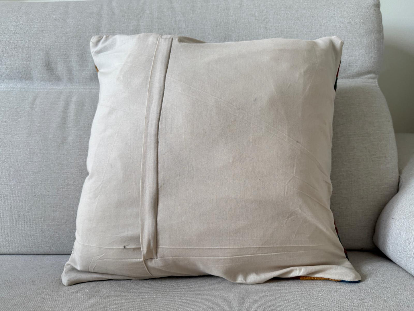 Hand woven Kilim cushion cover (50x50cm)