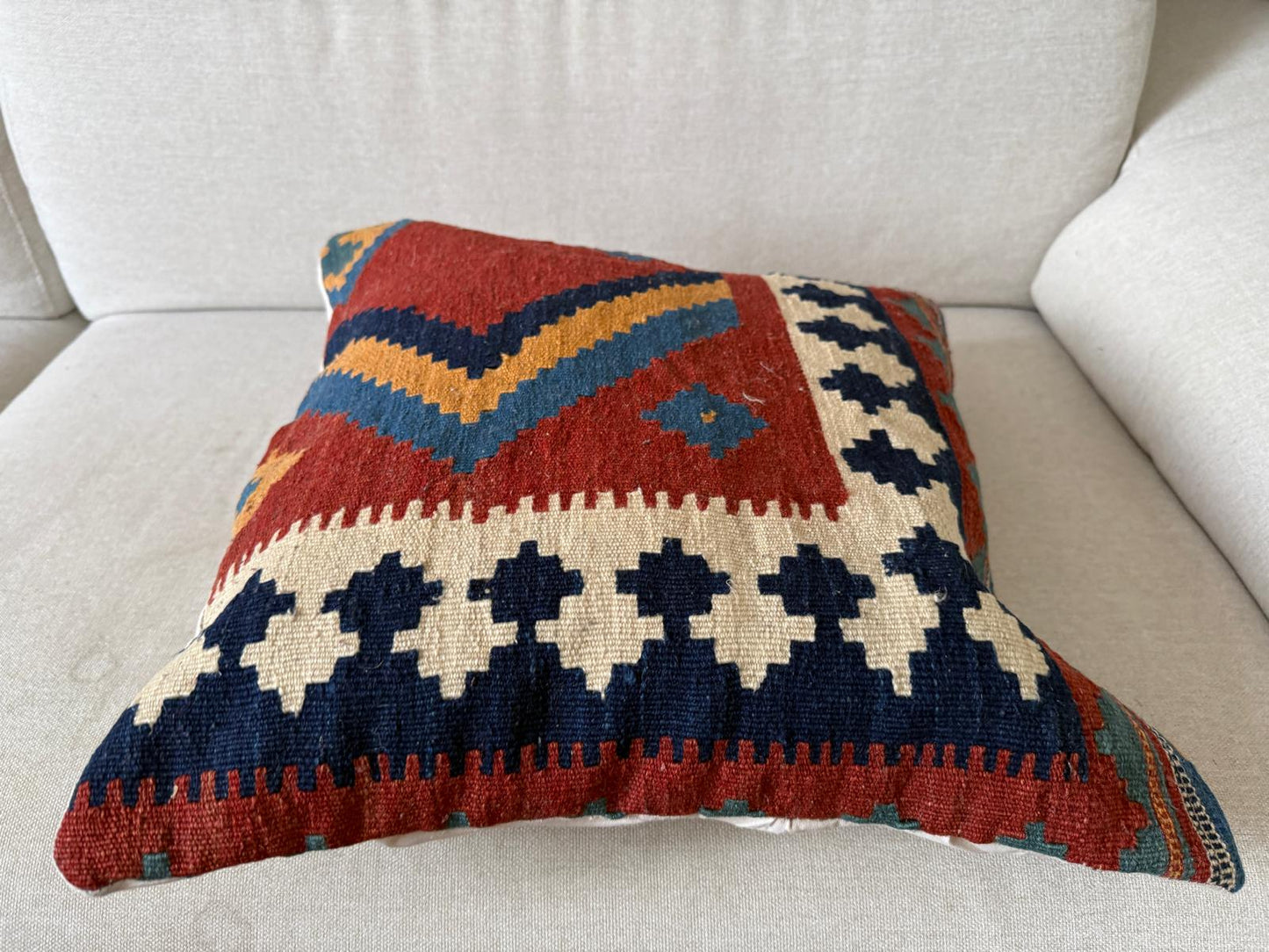 Hand woven Kilim cushion cover (50x50cm)