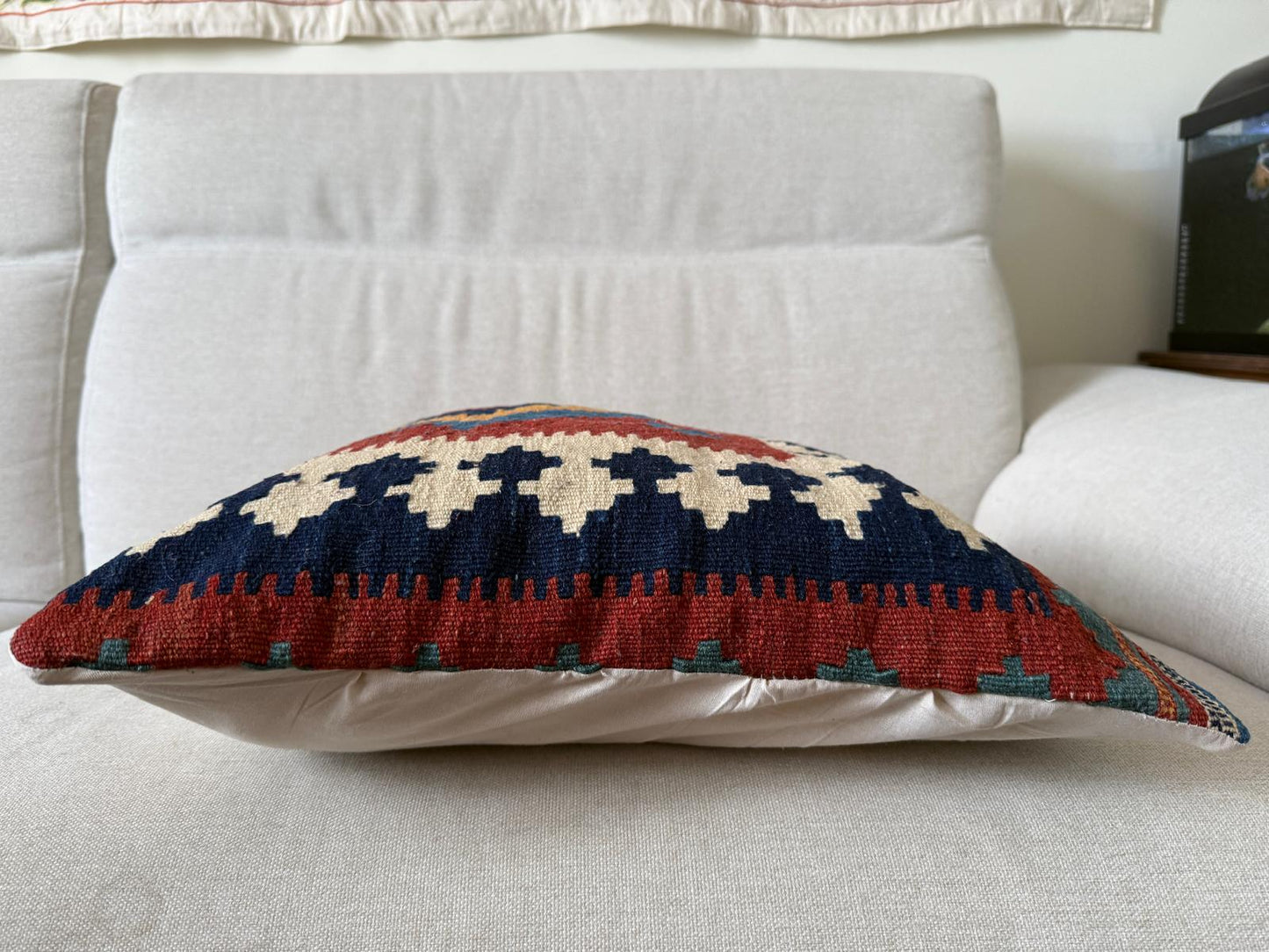 Hand woven Kilim cushion cover (50x50cm)