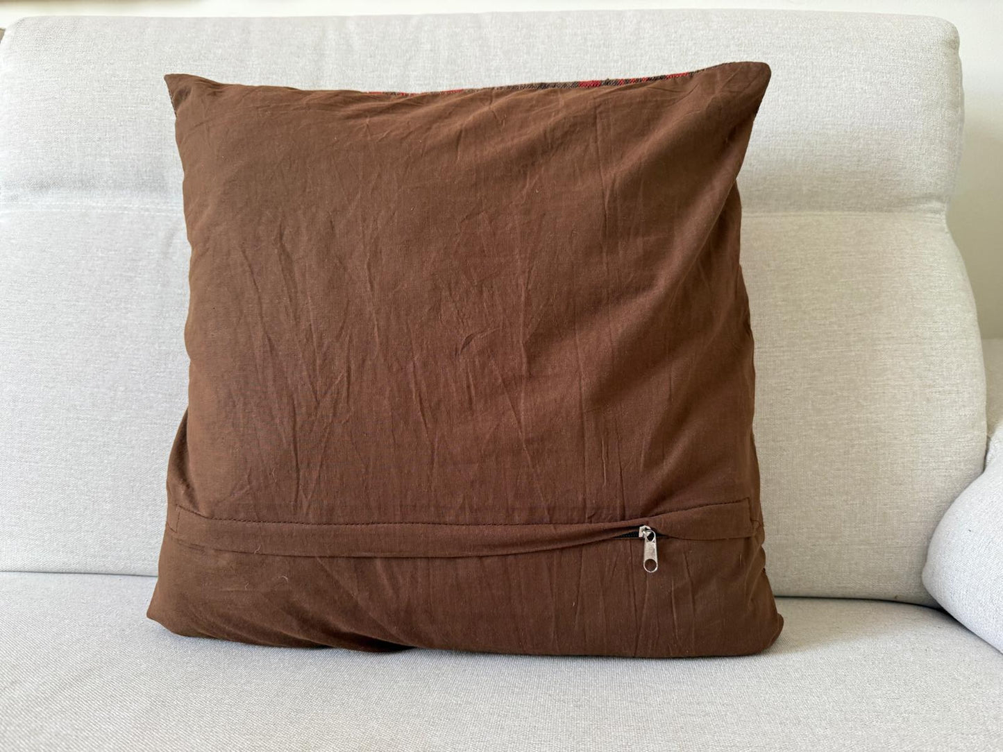 Hand woven Kilim cushion cover (50x50cm)