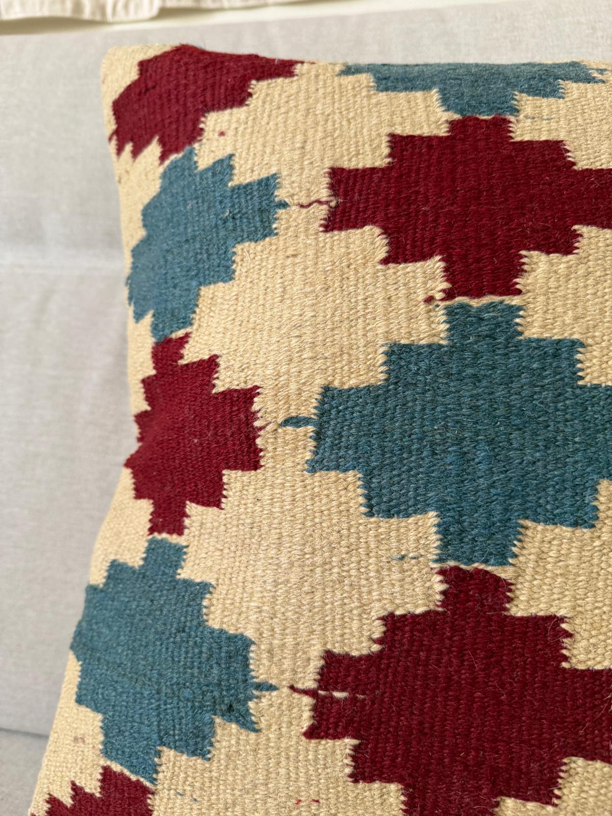 Hand woven Kilim cushion cover (50x50cm)
