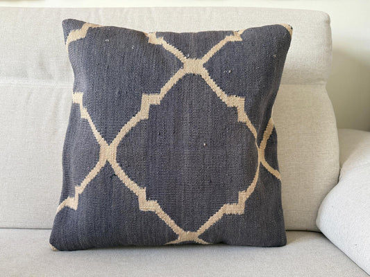 Hand woven Kilim cushion cover (50x50cm)
