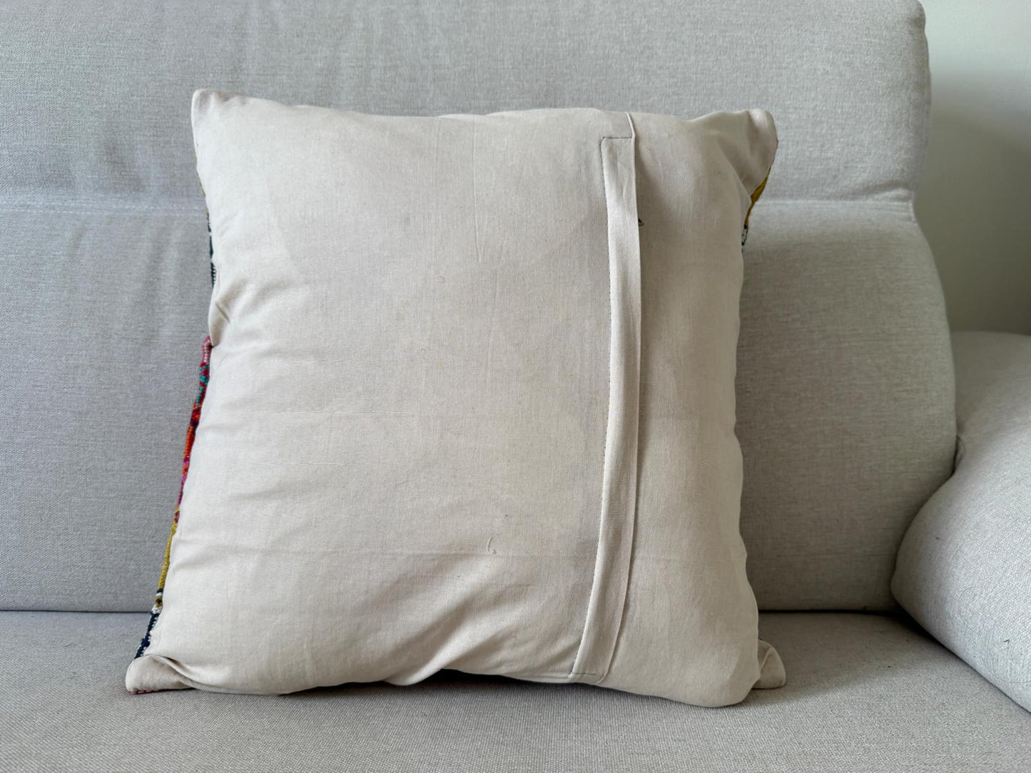 Hand woven Kilim cushion cover (50x50cm)