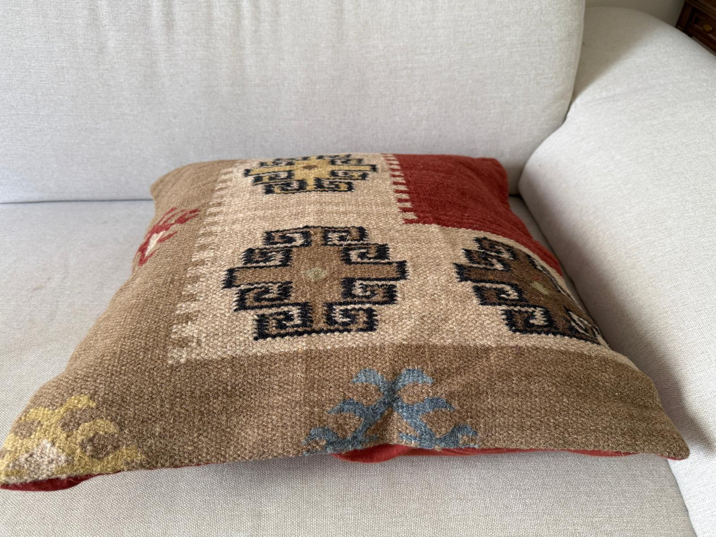 Hand woven Kilim cushion cover (50x50cm)