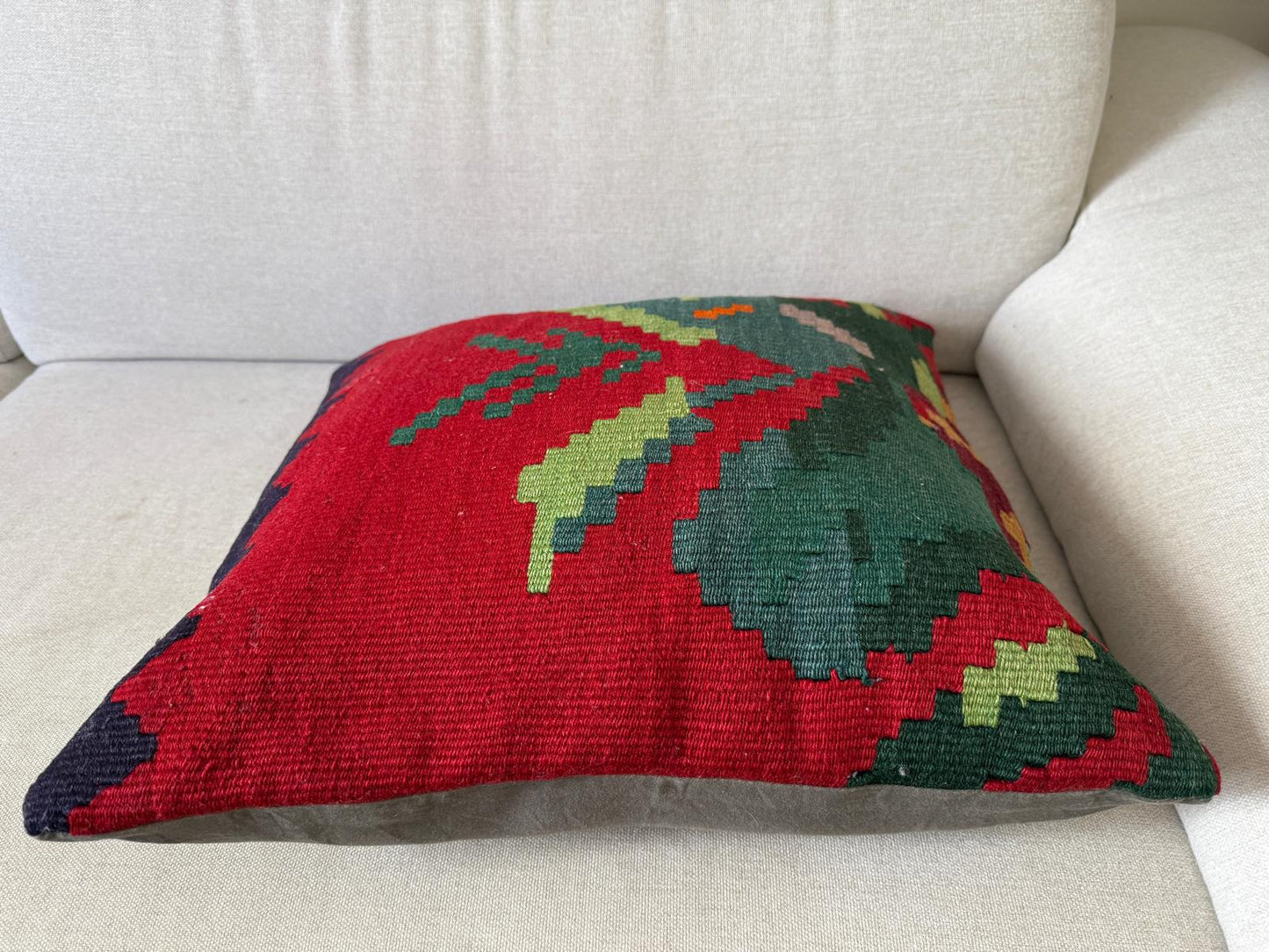 Hand woven Kilim cushion cover (50x50cm)