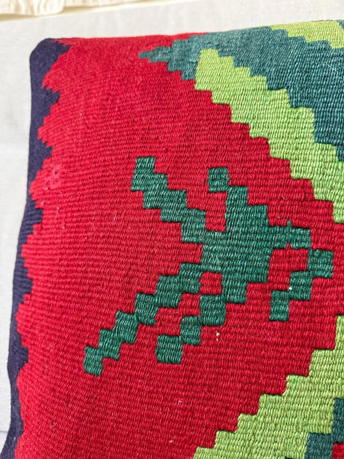 Hand woven Kilim cushion cover (50x50cm)