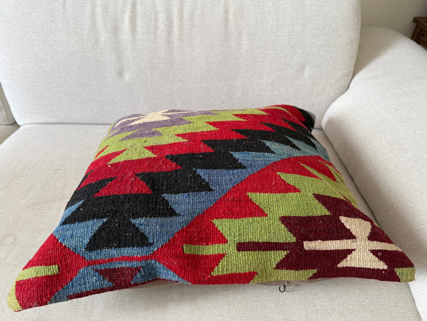 Hand woven Kilim cushion cover (50x50cm)