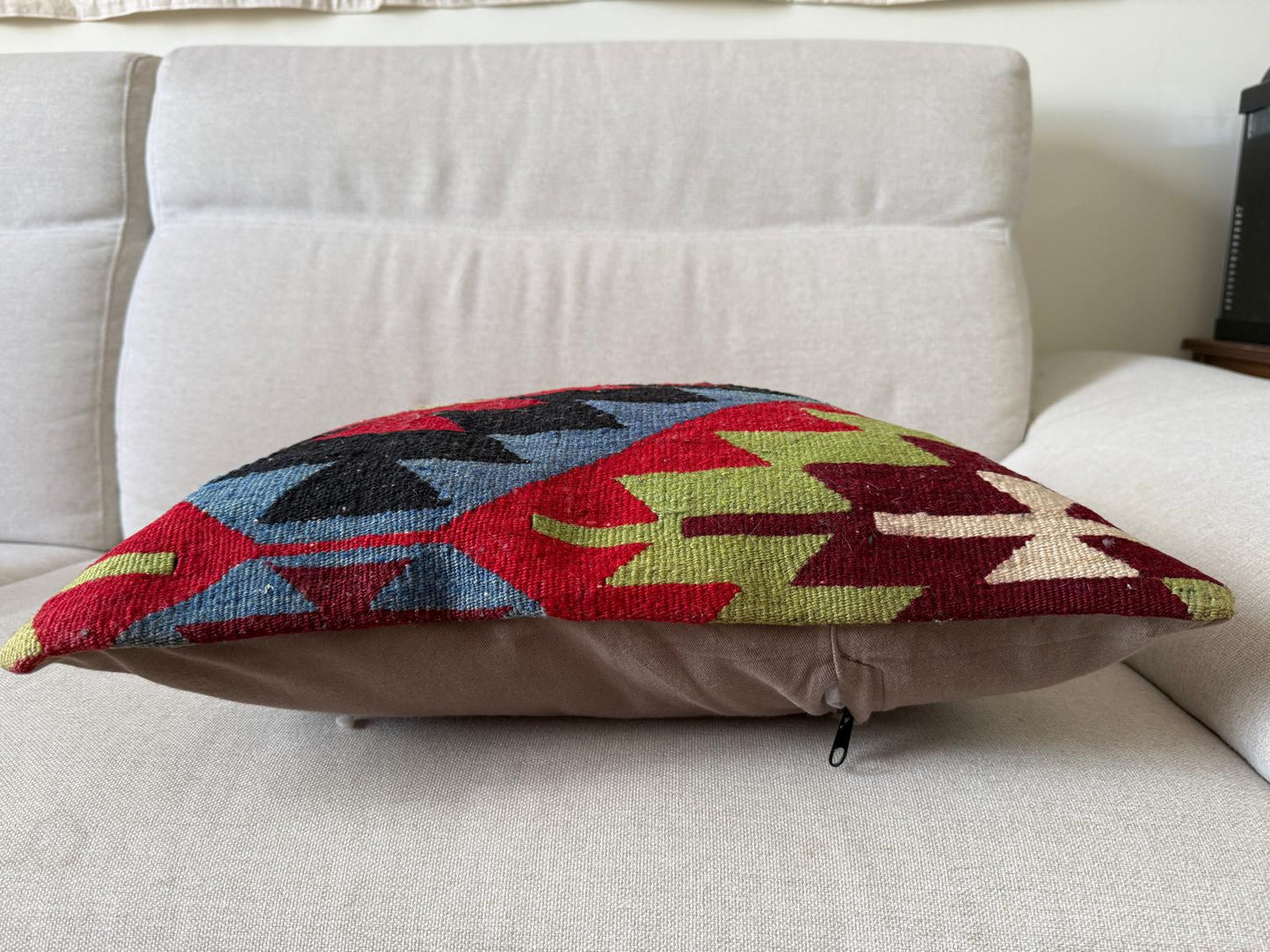 Hand woven Kilim cushion cover (50x50cm)