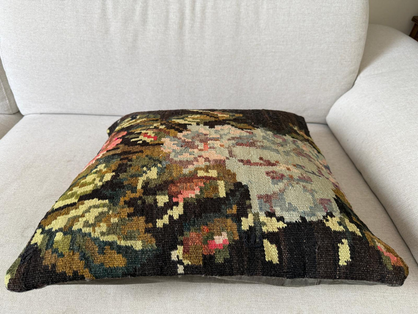 Hand woven Kilim cushion cover (50x50cm)