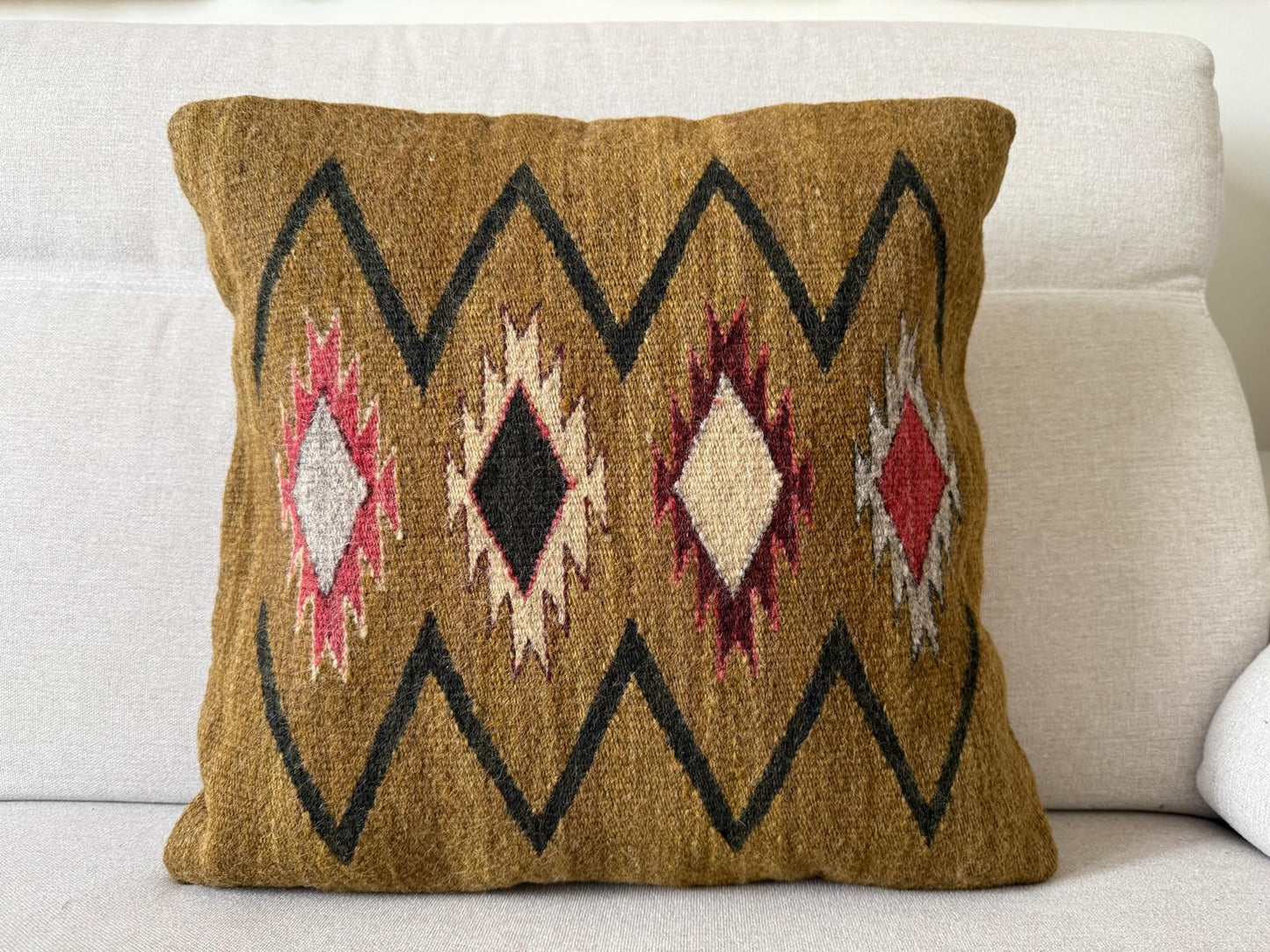 Hand woven Kilim cushion cover (50x50cm)