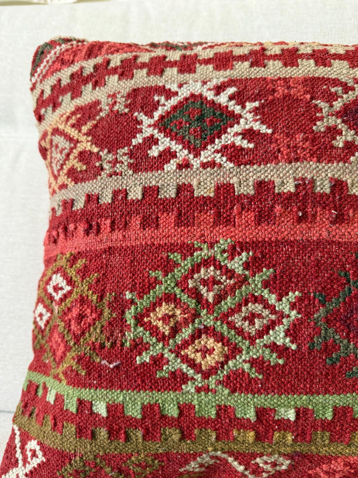 Hand woven Kilim cushion cover (50x50cm)