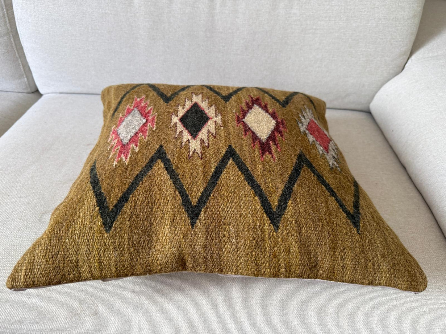 Hand woven Kilim cushion cover (50x50cm)