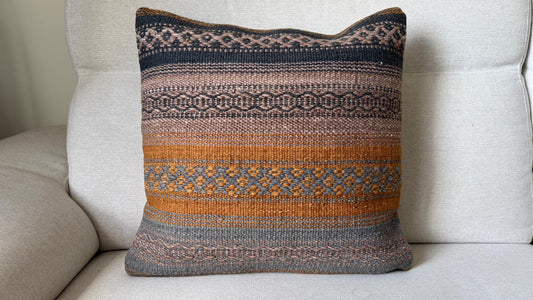 Hand woven Kilim cushion cover (50x50cm)