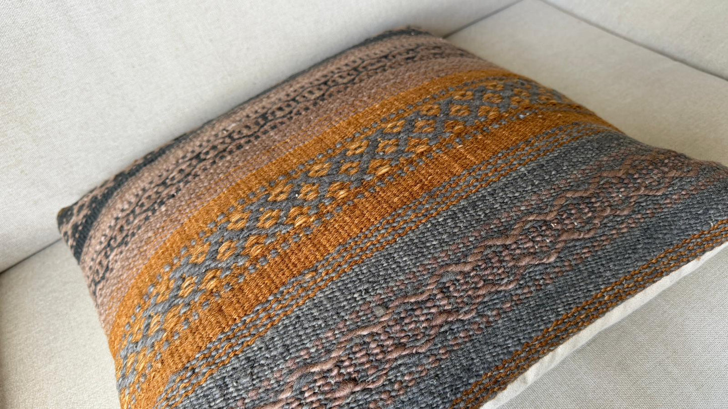 Hand woven Kilim cushion cover (50x50cm)