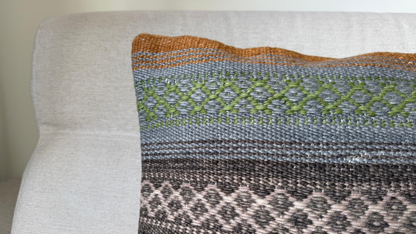 Hand woven Kilim cushion cover (50x50cm)