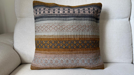 Hand woven Kilim cushion cover (50x50cm)