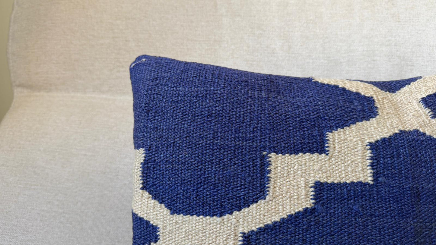 Hand woven Kilim cushion cover (40x40cm)
