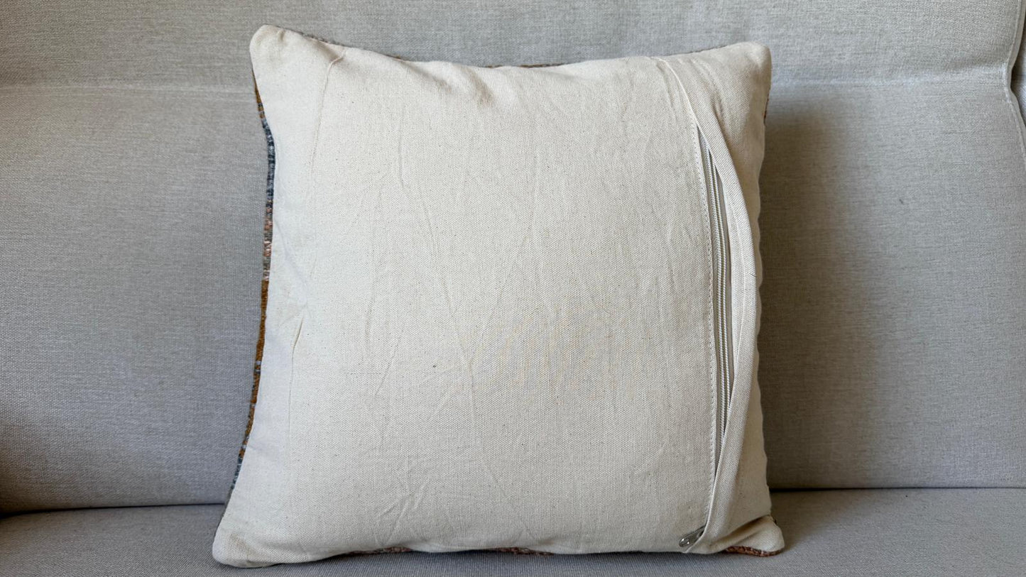 Hand woven Kilim cushion cover (40x40cm)