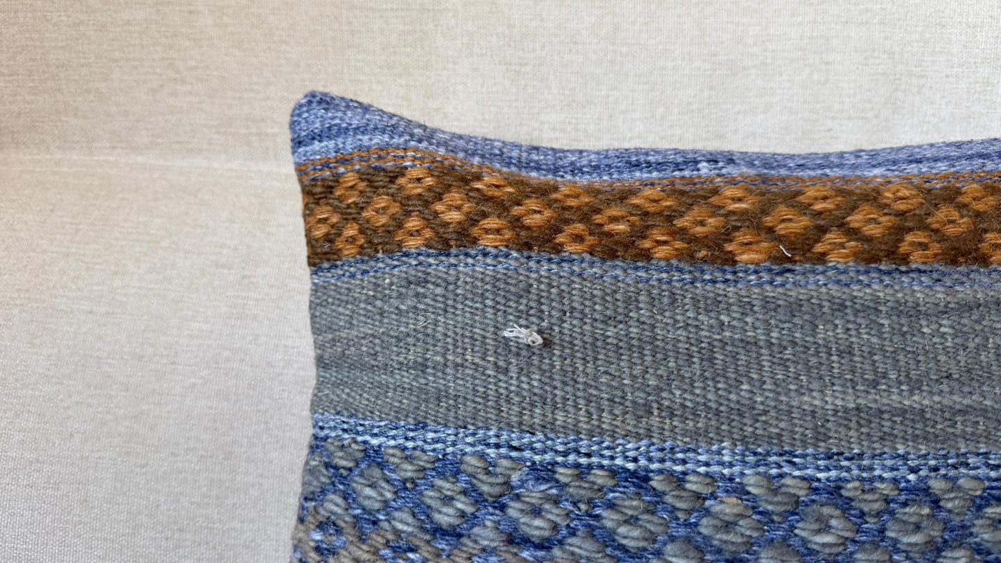 Hand woven Kilim cushion cover (40x40cm)