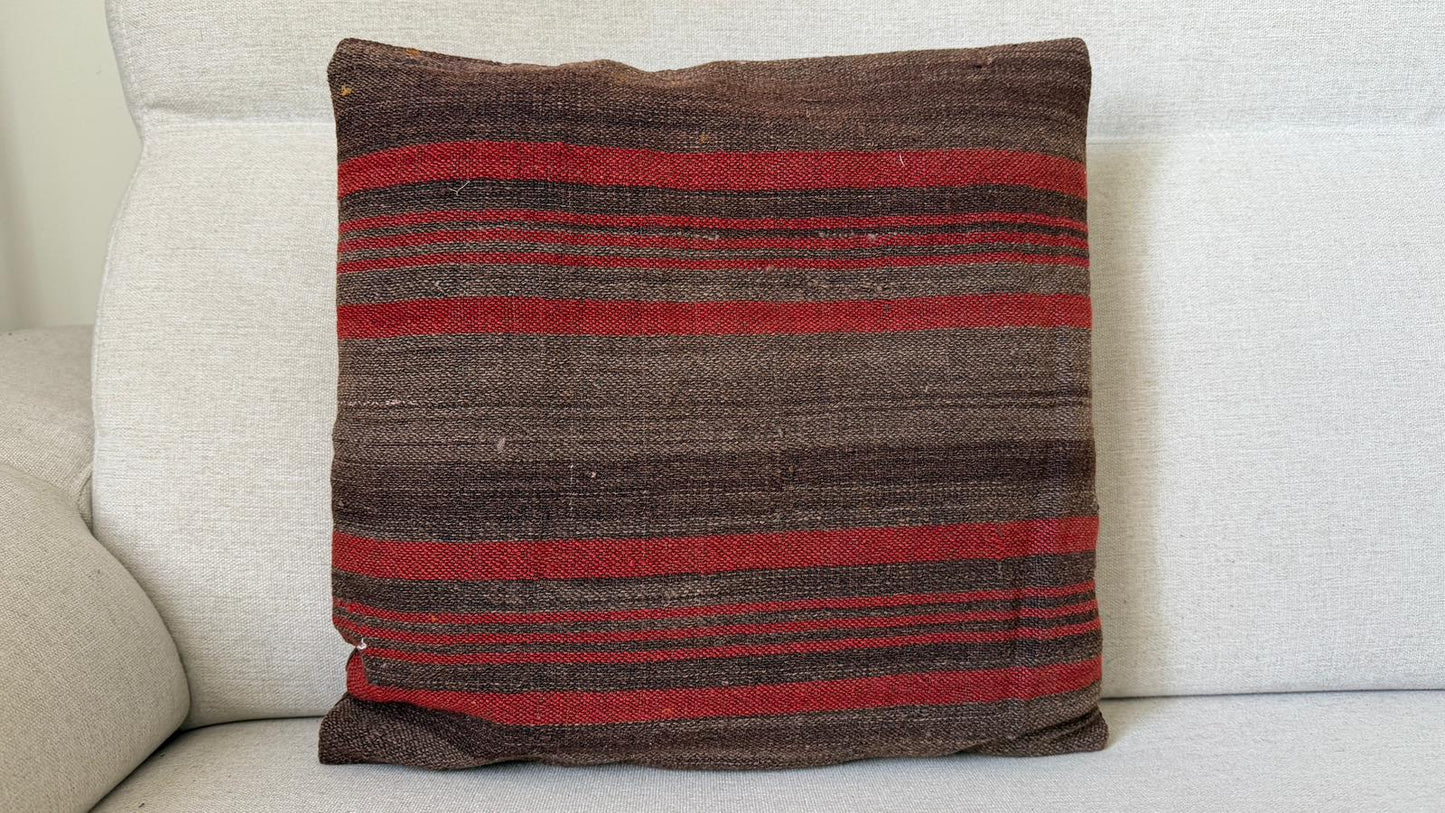 Hand woven Kilim cushion cover (40x40cm)