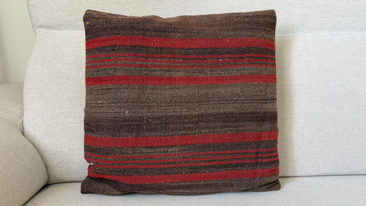 Hand woven Kilim cushion cover (40x40cm)
