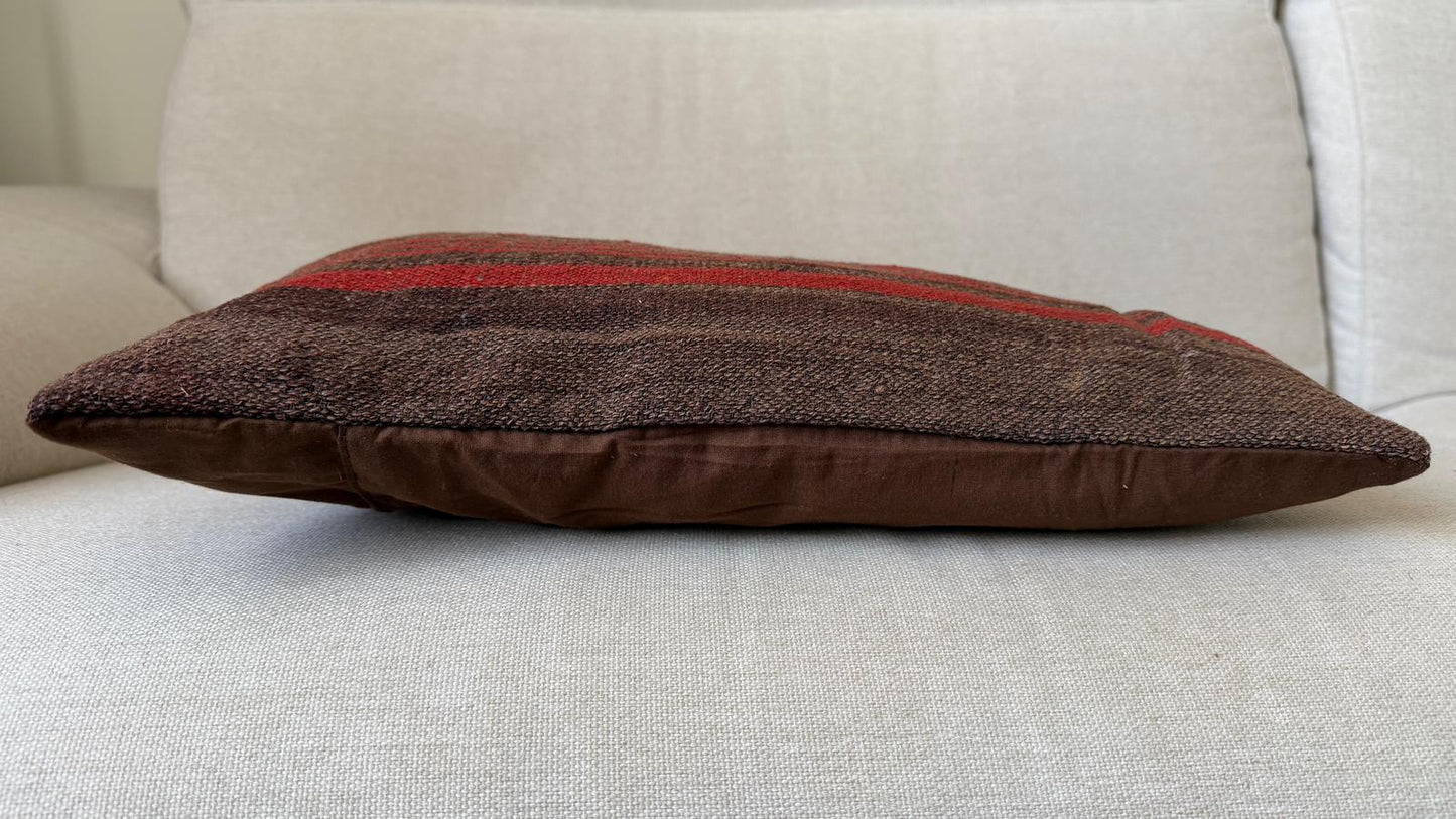 Hand woven Kilim cushion cover (40x40cm)